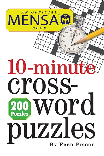 Mensa® 10-Minute Crossword Puzzles by Workman Calendars